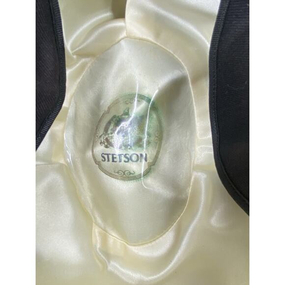 Stetson Hat Mens Grey Fedora Faux Fur Ear Flaps 1930s 40s German Hunting Pin - Picture 9 of 15